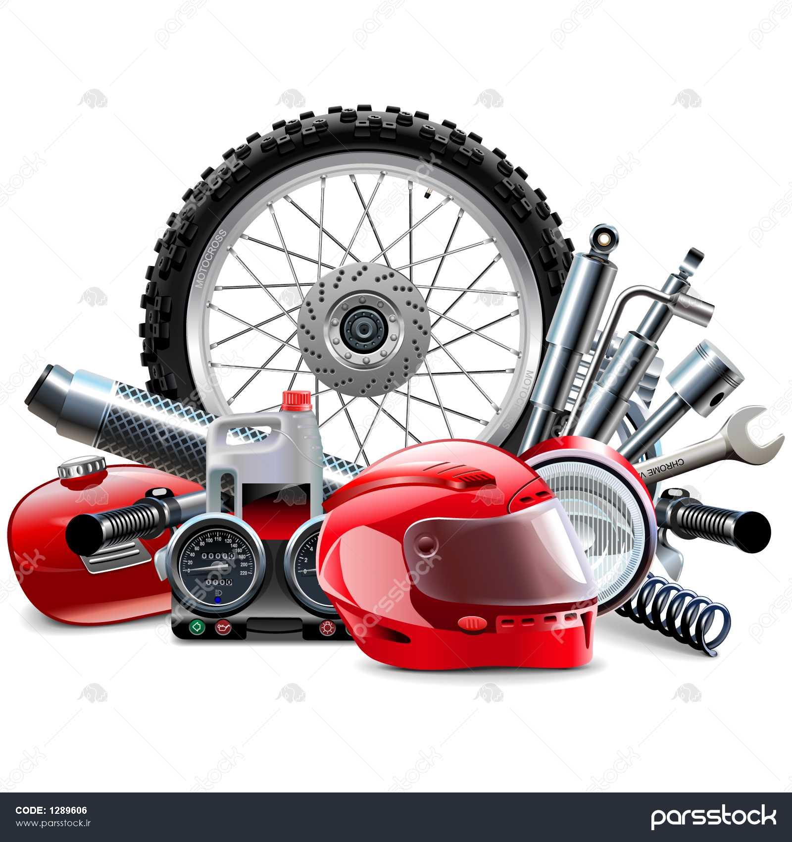 لوازم یدکی موتورسیکلت وروغن